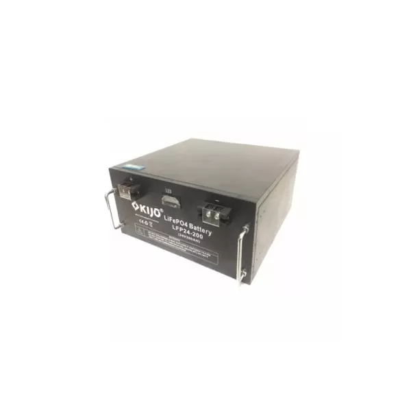 Акумуляторна батарея Kijo LiFePO4-24V200Ah Lithium Iron Phosphate з дисплеєм