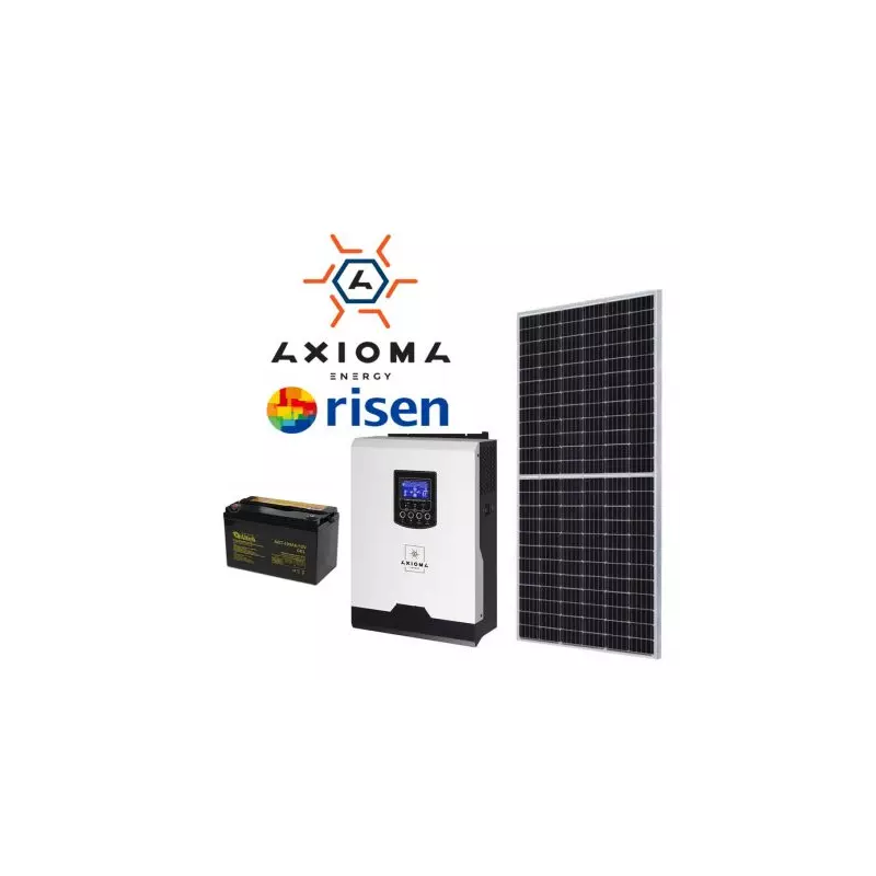Автономна сонячна електростанція 2 кВт (Risen+Axioma Energy)