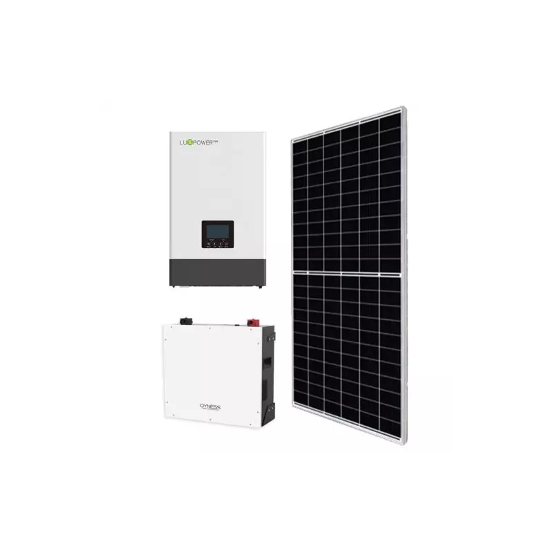 Гібридна сонячна електростанція 5 кВт (Luxpower + Dyness)