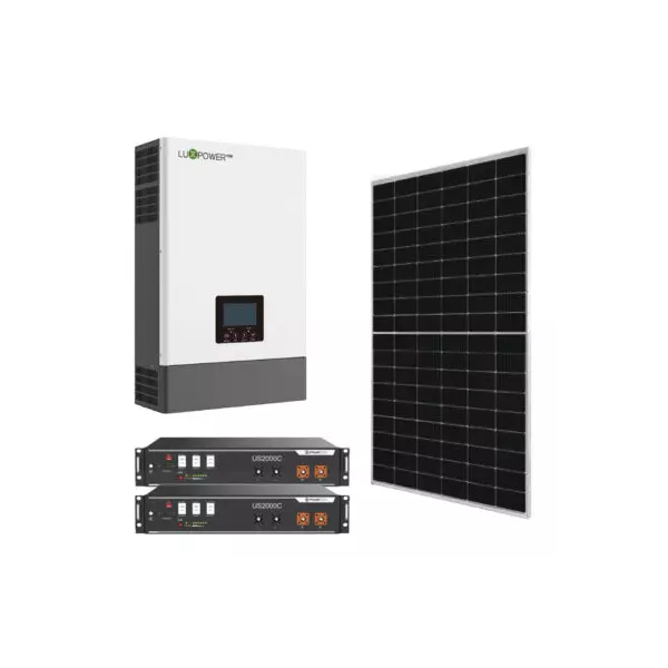 Гибридная солнечная электростанция 5 кВт (Luxpower + JA Solar +2*Pylontech)