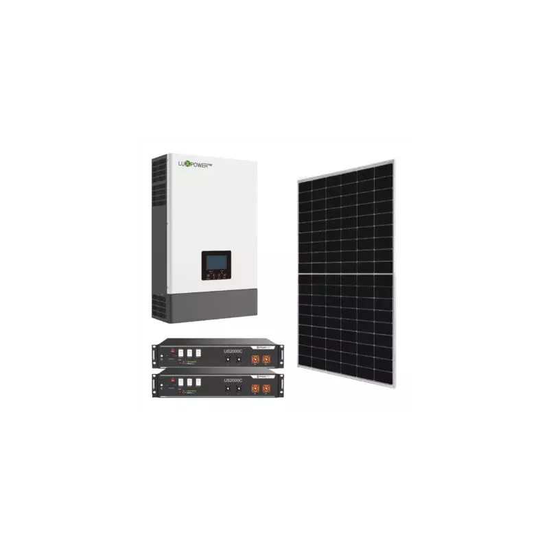 Гибридная солнечная электростанция 5 кВт (Luxpower + JA Solar +2*Pylontech)