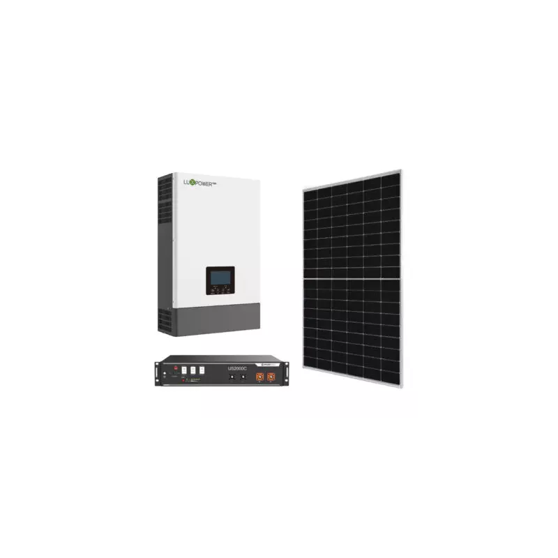 Гібридна сонячна електростанція 5 кВт (Luxpower + JA Solar + Pylontech)