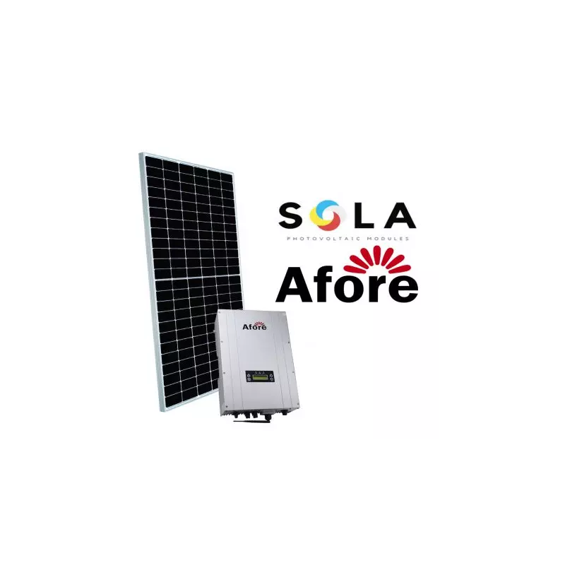 Мережева сонячна електростанція 15 кВт 3 фази (Afore+Sola)