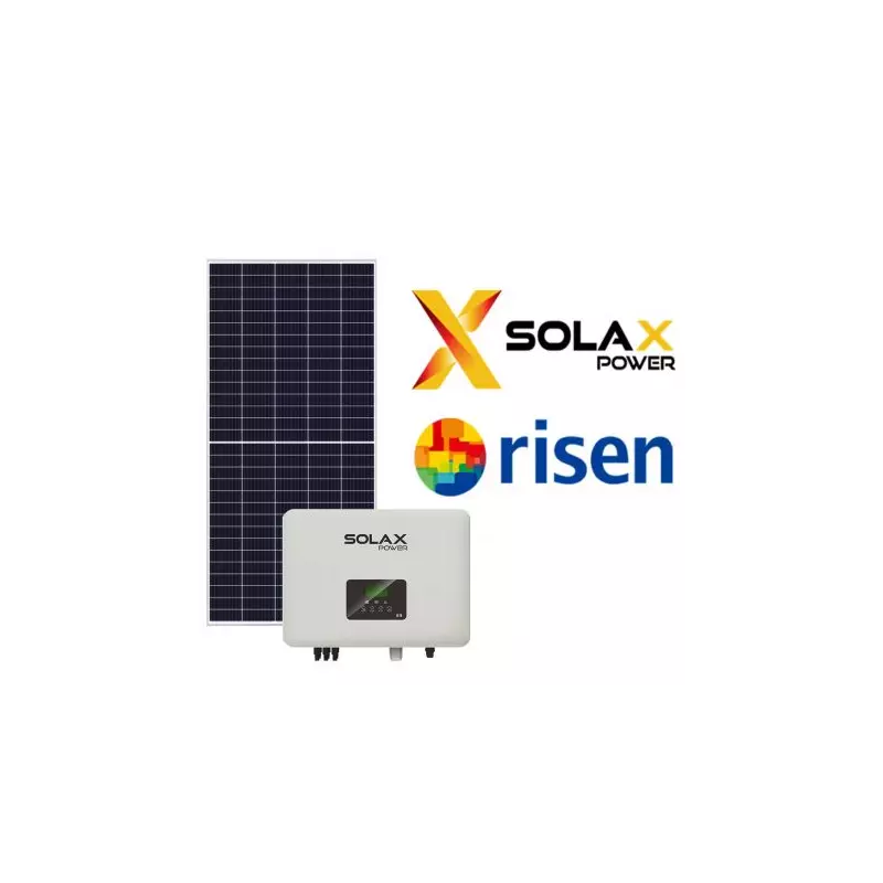 Мережева сонячна електростанція 15 кВт (Solax+Risen)