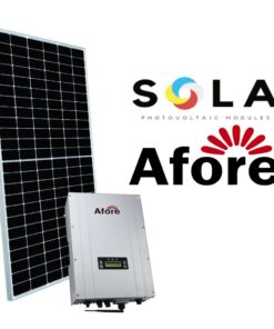 Сетевая солнечная электростанция 15 кВт 3 фазы (Afore+Sola)