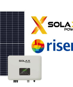 Сетевая солнечная электростанция 15 кВт (Solax+Risen)