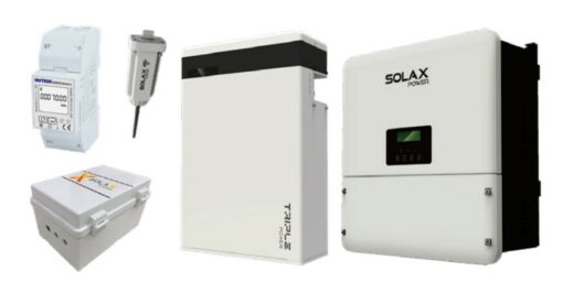 Гибридная солнечная электростанция 5 кВт (Solax+Risen)
