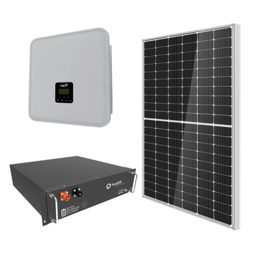 Гібридна сонячна електростанція 12 кВт (Fox ESS+JA Solar)