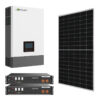 Гибридная солнечная электростанция 5 кВт (Luxpower + JA Solar +2*Pylontech)