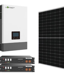 Гібридна сонячна електростанція 5 кВт (Luxpower+JA Solar+2*Pylontech)