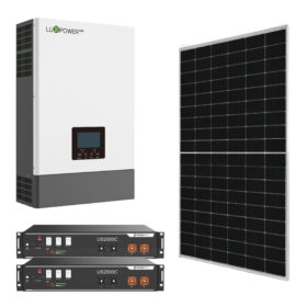 Гібридна сонячна електростанція 5 кВт (Luxpower+JA Solar+2*Pylontech)