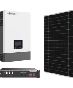 Гібридна сонячна електростанція 5 кВт (Luxpower + JA Solar + Pylontech)