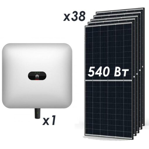 Комплект сетевой СЭС 10 кВт «Премиум» (Huawei + Trina Solar)