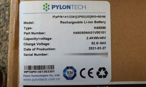 Аккумуляторная батарея Pylontech H48050