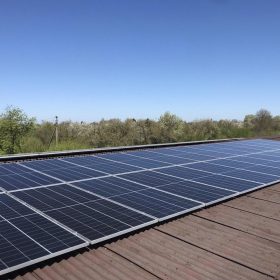 Сетевая солнечная электростанция в Хмельницкой области 30 кВт