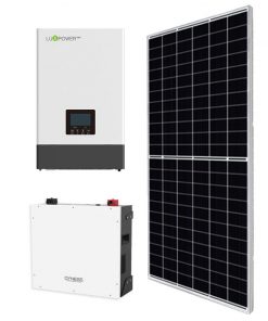 Гибридная солнечная электростанция 5 кВт (Luxpower + Dyness)